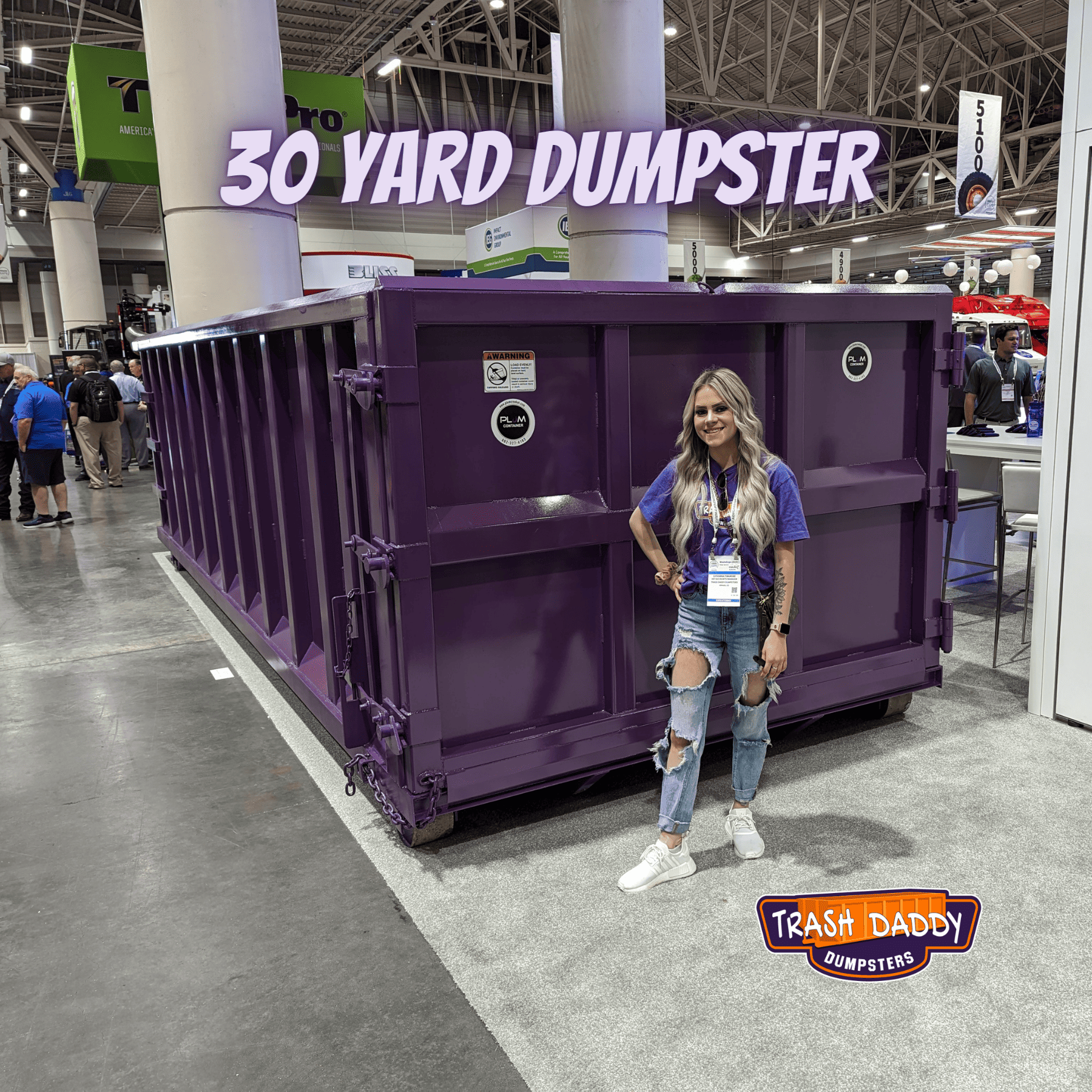 gia with 30 yard dumpster