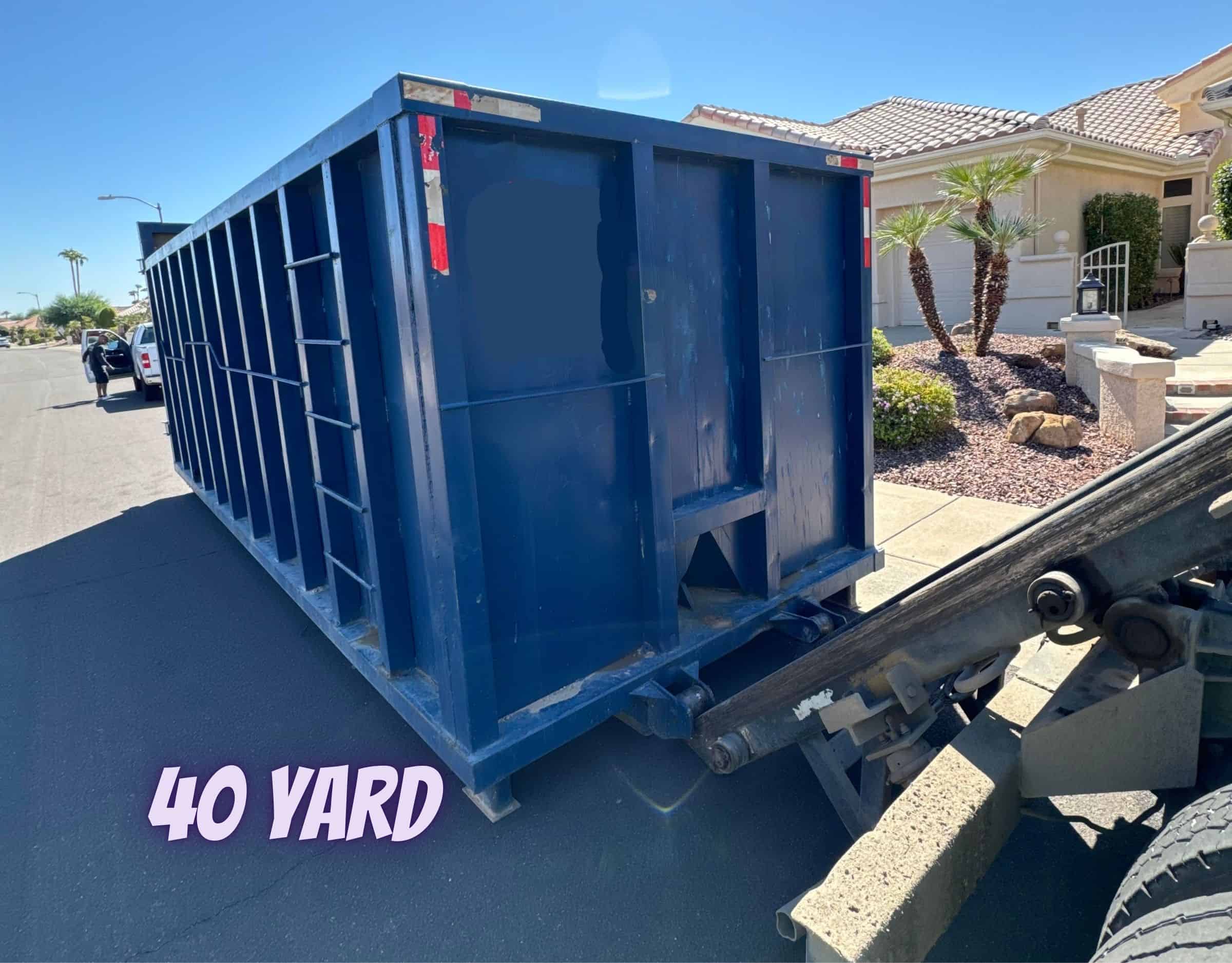 40 yard dumpster rental in Phoenix